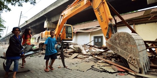 11 Bangunan di sekitar Stasiun Manggarai bakal digusur