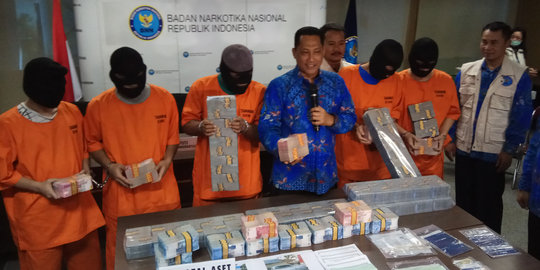 BNN sita Rp 17,6 miliar hasil kejahatan Narkotika