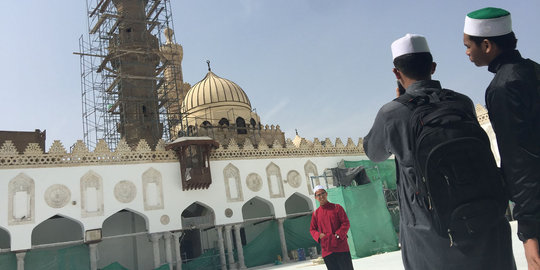 Menengok renovasi Masjid Al Azhar di Mesir