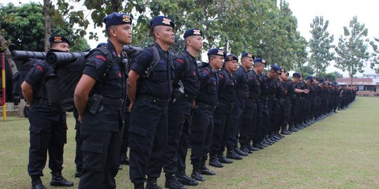 Polda Kaltim siagakan 6 kompi Brimob jelang Hari Buruh