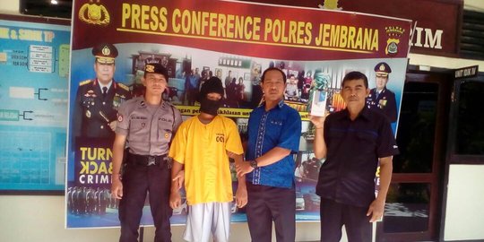 Beri hadiah ulang tahun istri HP curian, Edy dibekuk polisi