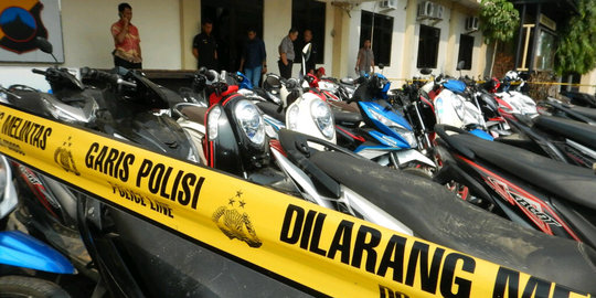 Komplotan bandit di Semarang dibekuk polisi, 33 motor diamankan