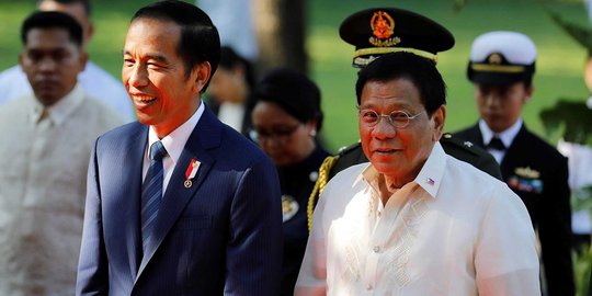 Duterte sambut kunjungan Jokowi di Istana Malacanang