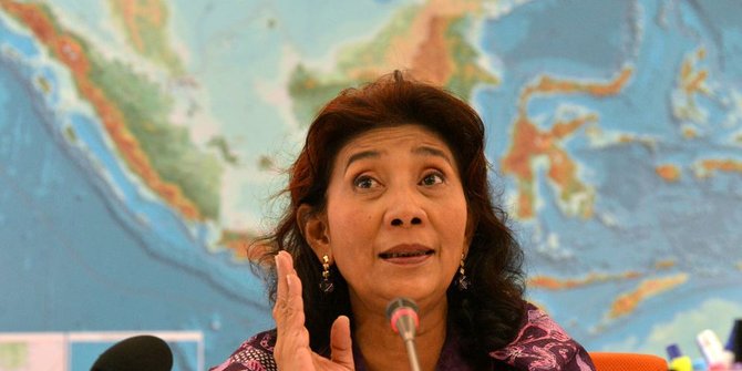 Galaknya Mentri Susi Pudjiastuti Komandan Satgas 111