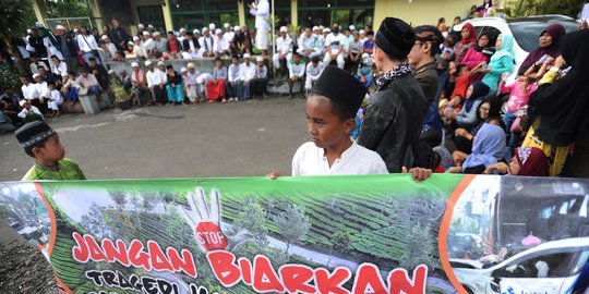 Cegah kecelakaan maut terulang, warga di puncak Bogor doa bersama