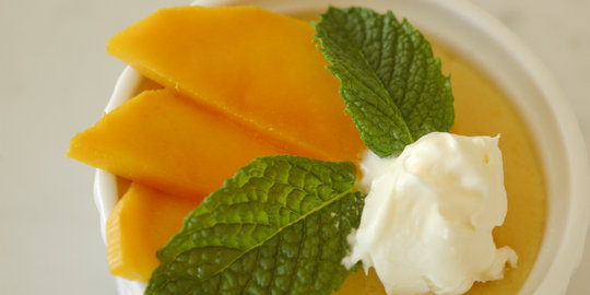 [Resep] Puding mangga creamy dengan 4 bahan saja