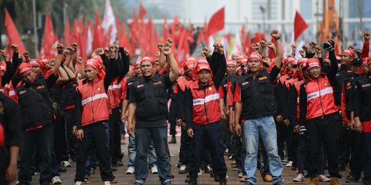 Berikut rekayasa lalu lintas Jakarta terkait demo di Hari Buruh