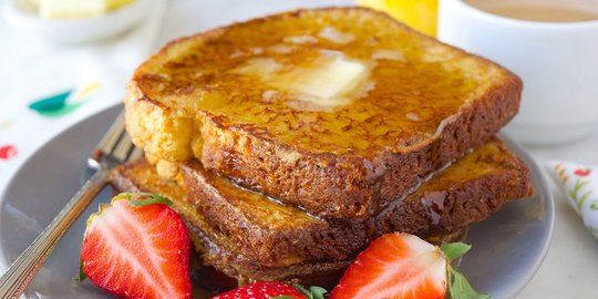 [Resep] French toast, cemilan sore yang simpel dengan aroma kopi