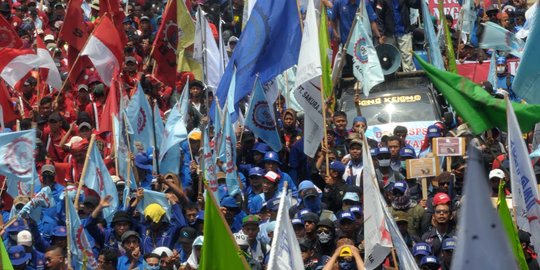 May Day, 20 ribu buruh Bekasi gelar aksi ke Jakarta