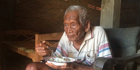 Sebelum meninggal, Mbah Gotho manusia tertua minta diikhlaskan
