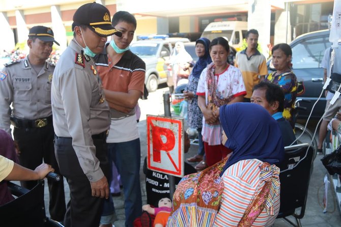 rumah sakit bhayangkara kediri terbakar