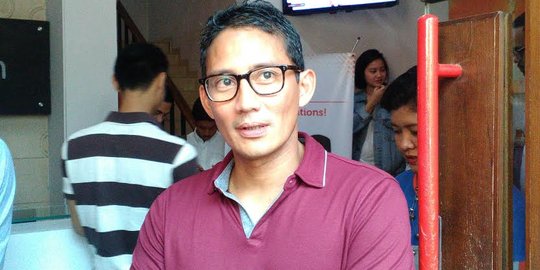 Selain kartu jomblo, Sandi mau bikin wadah buat muda mudi ta'aruf
