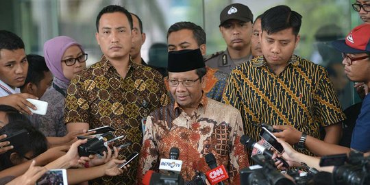 Mahfud MD khawatir angket KPK berujung pada pemakzulan Jokowi