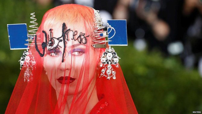 katy perry di met gala 2017