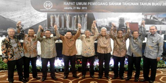 Triwulan I-2017, PT PP raup laba bersih Rp 130 miliar