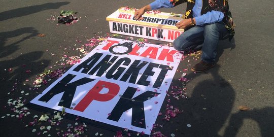 Hak angket KPK diyakini berkaitan dengan jejak Setnov di kasus e-KTP