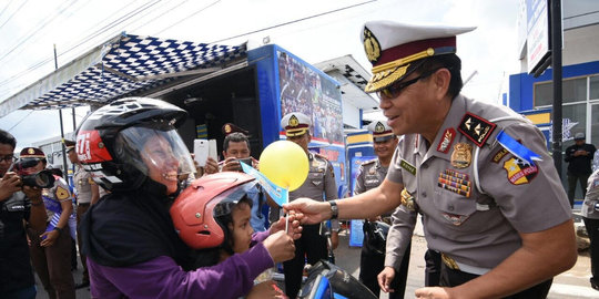 Cek jalur mudik, Kakorlantas pantau pembangunan flyover Dermoleng