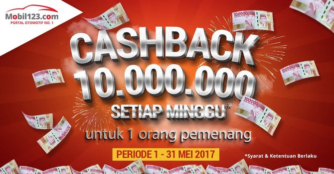 mobil123 bikin undian cashback rp 10 juta
