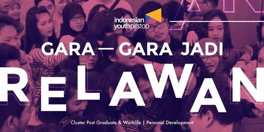 Seminar tentang relawan dan dunia kerja di Gara-gara Jadi Relawan