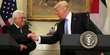 Presiden Palestina bertemu Trump di Gedung Putih