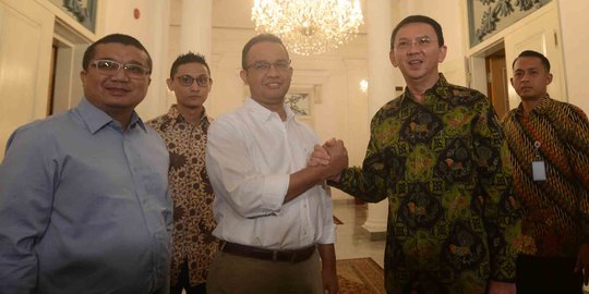 Ada JK di balik pencalonan Anies Baswedan, ini reaksi Ahok-Djarot