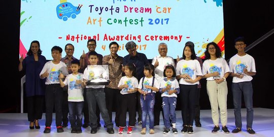 Inilah para juara Toyota Dream Car Art Contest 2017