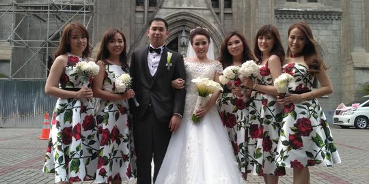 Pemberkatan bareng aksi 505, pengantin wanita histeris di Katedral