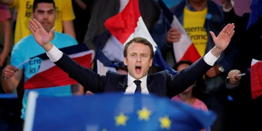 Jelang putaran kedua Pilpres Prancis, Macron makin tak terkejar