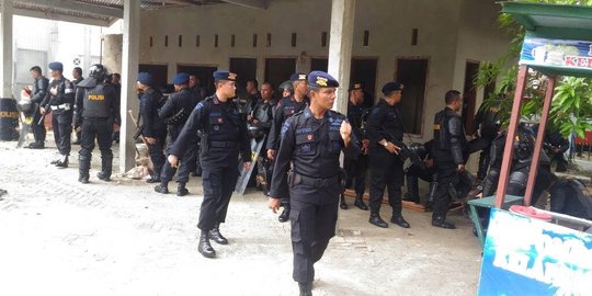 Rutan Sialang Bungkuk kembali memanas, tahanan saling lempar batu