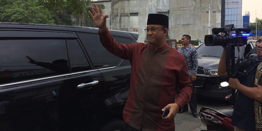 Anies bakal gandeng tim tata kota DKI bahas program