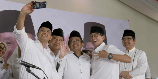 Anies konsisten bungkam disinggung intervensi JK dalam pencalonannya