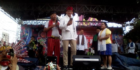 Hadiri festival Palang Pintu, Sandiaga janji majukan budaya Betawi
