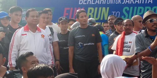 Prabowo salut Eko Hadi penuhi nazar jalan kaki Madiun-Jakarta