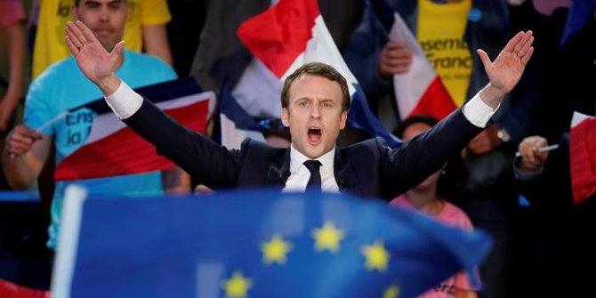 Emmanuel Macron menang Pilpres Prancis, jadi presiden termuda