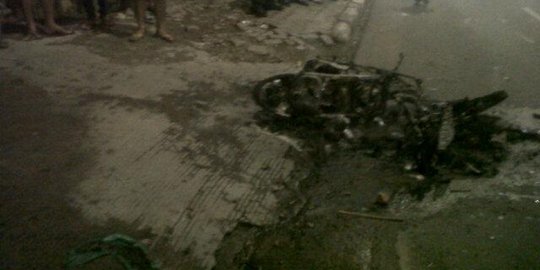 Polisi Yogya buru suporter sepak bola pembakar motor dinas