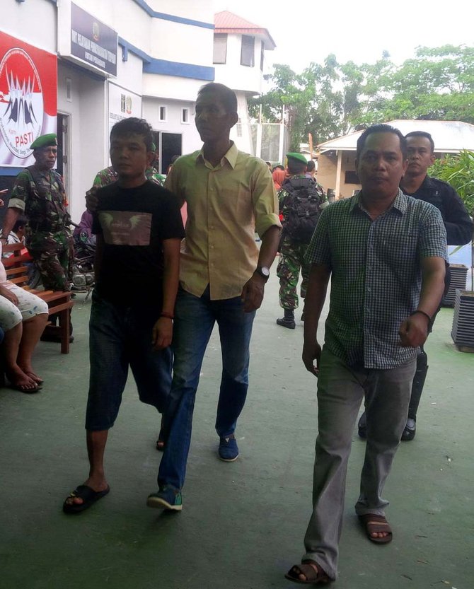 polisi tangkap tahanan kabur dari rutan pekanbaru