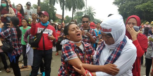 Massa pendukung Ahok mulai gerak ke Cipinang dan Istana Presiden