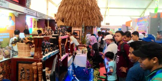 Pameran hasil tani & budaya, stand Papua ramai diserbu pengunjung