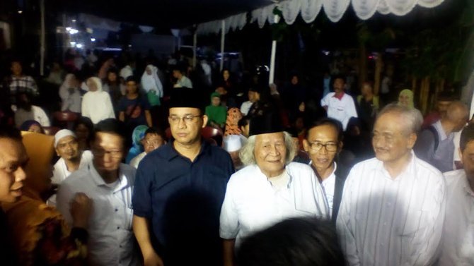 ridwan saidi bersama anies baswedan