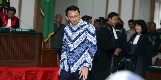 Doa Sandiaga & Lulung buat Ahok usai divonis 2 tahun bui