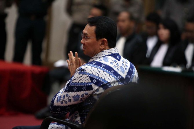 sidang vonis ahok