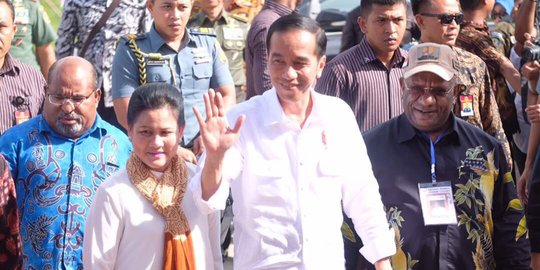 Jokowi resmikan pos lintas batas negara di Jayapura