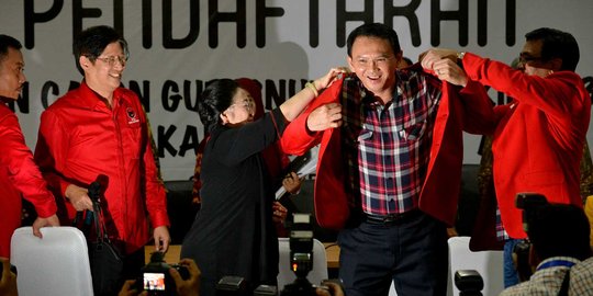 Ahok ditahan, kesedihan Megawati tak bisa diungkapkan