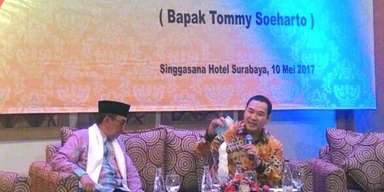 Manuver Tommy Soeharto, dari silaturahmi kiai hingga kritisi korupsi