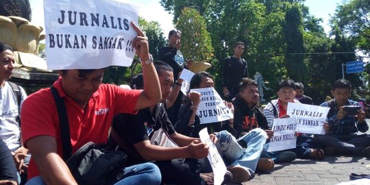 AJI Palembang minta polisi yang intimidasi wartawan ditindak tegas