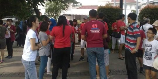 Sejak pagi kumpul di Balai Kota, relawan klaim kantongi 1.200 KTP