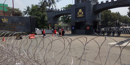 Hari ke-3 usai Ahok dipindah, Mako Brimob dipasang kawat berduri