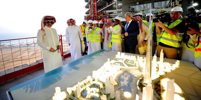 Foto Ini Lokasi Jeddah Tower Menara Tertinggi Di Dunia Buatan Arab Saudi Merdeka Com