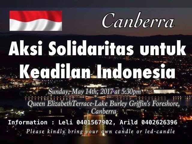 solidaritas ahok di canberra