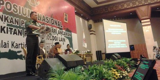 Panglima Gatot Nurmantyo tegaskan TNI tak dukung HTI